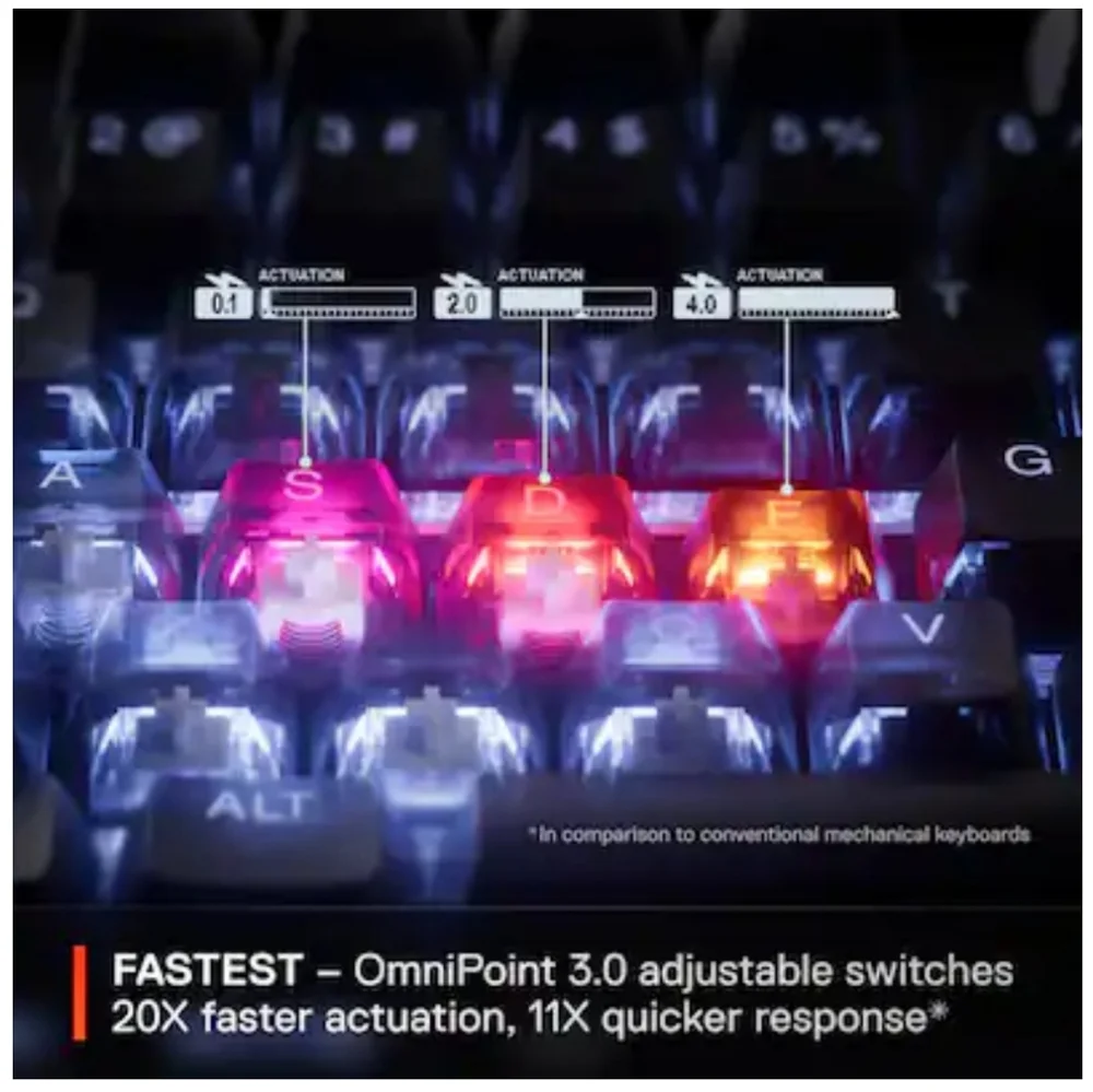 Steelseries Apex Pro Wireless Keyboard Gen 3